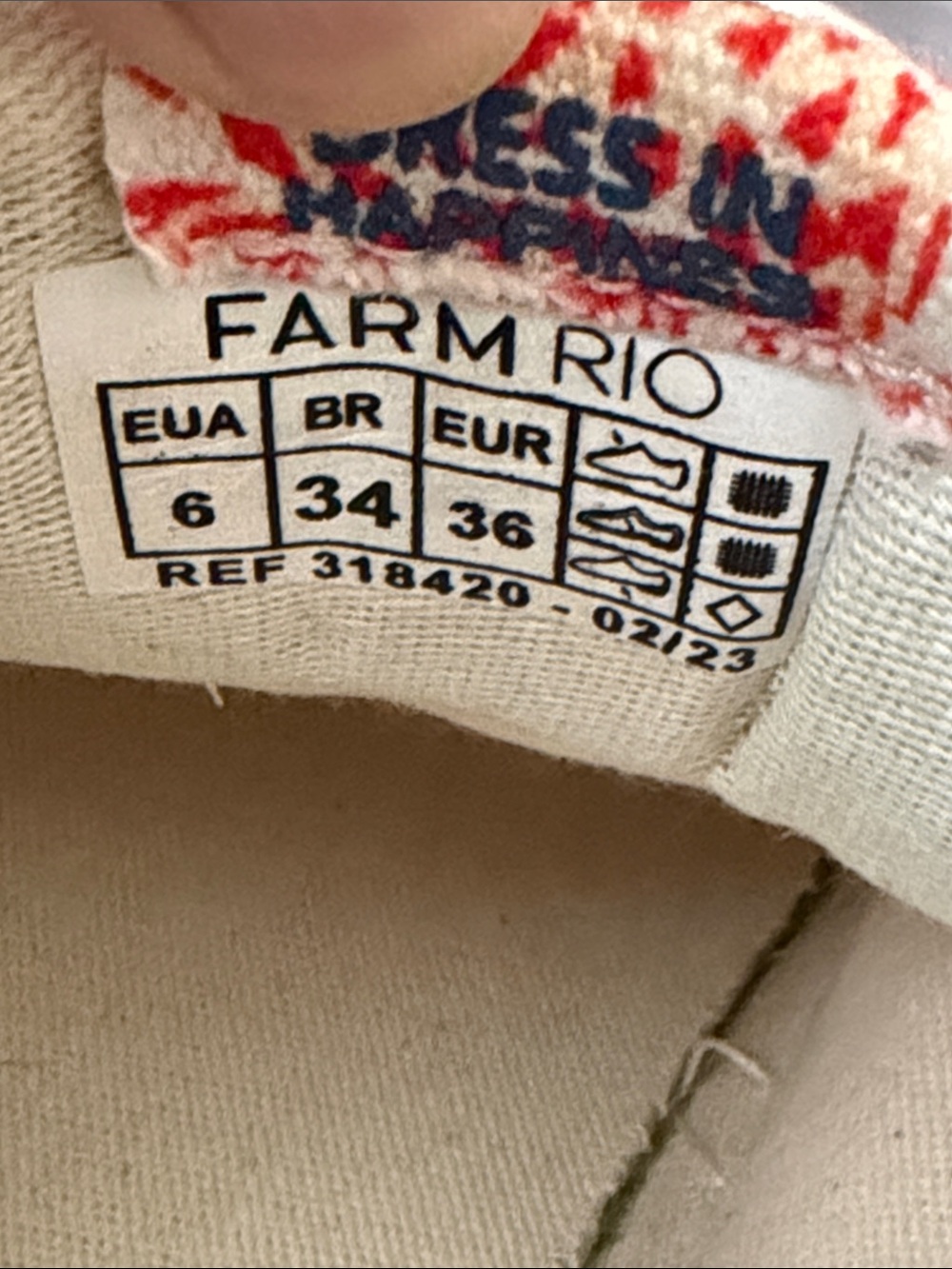 Farm Rio Sneakers NWT Size EUR 36 - Picture 8 of 9